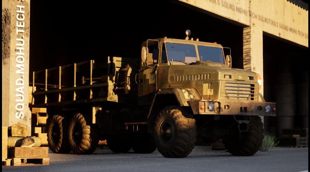 Technics KrAZ-6322 Transport (AFU)