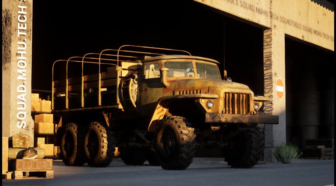 Technics Ural-375D Logistics (IMF)