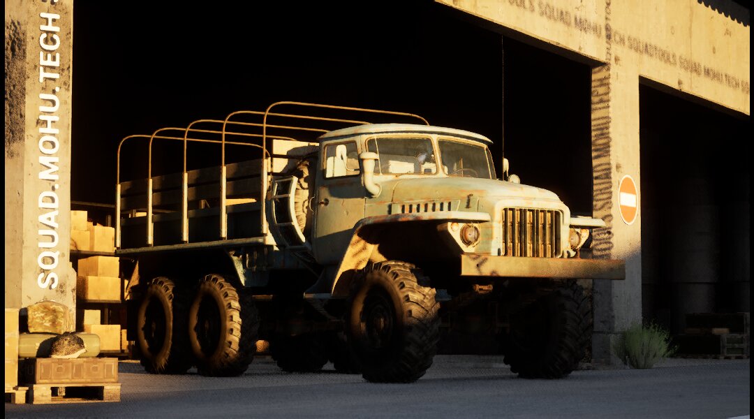 Technics Ural-375D Transport (MEI)