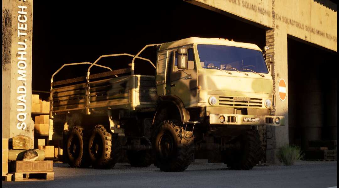 Technics KamAZ 5350 Transport (RGF)