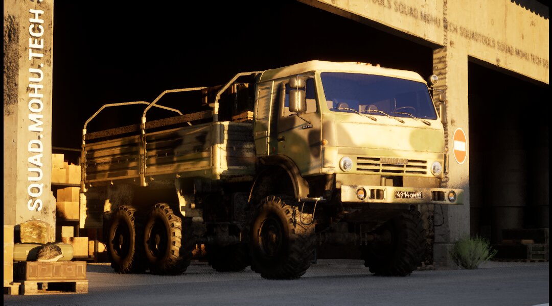 Technics KamAZ 5350 Logistics (VDV)
